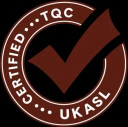 TQC and UKASL certified mark